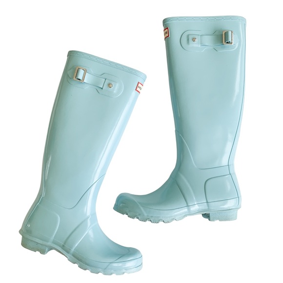 Hunter Shoes - HUNTER Original Tall Boot Stem Blue Size 7